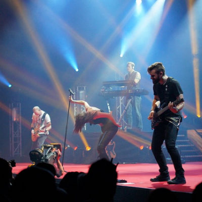 Rock 100 Showcase QMusic Brussels Within Temptation 2011
