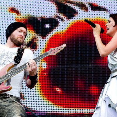 Sharon den Adel Within Temptation Live Werchter Rock 2012