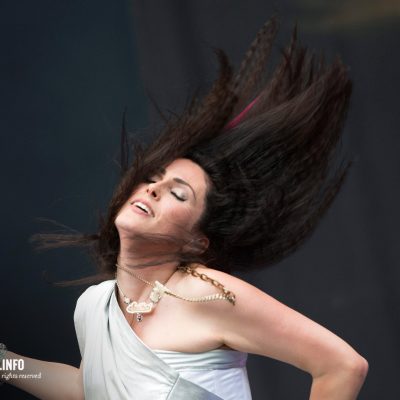 Dutch singer Sharon den Adel Within Temptation live Greenfield Festival