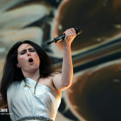 Dutch singer Sharon den Adel Within Temptation live Greenfield Festival