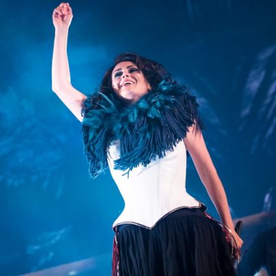 Dutch Band Within Temptation Ribs Blues Festival Live