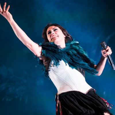 Dutch Band Within Temptation Ribs Blues Festival Live