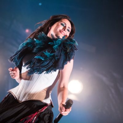 Dutch Band Within Temptation Ribs Blues Festival Live