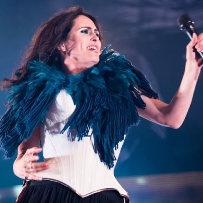 Dutch Band Within Temptation Ribs Blues Festival Live