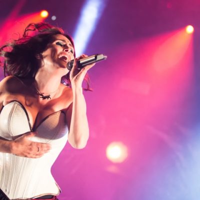 Dutch Band Within Temptation Ribs Blues Festival Live