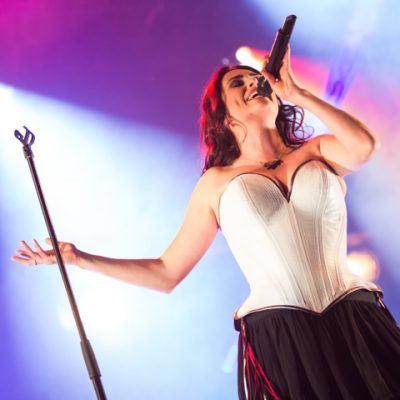Dutch Band Within Temptation Ribs Blues Festival Live