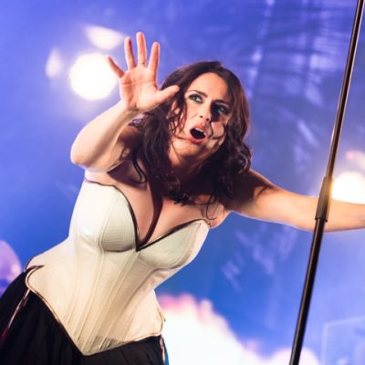 Dutch Band Within Temptation Ribs Blues Festival Live