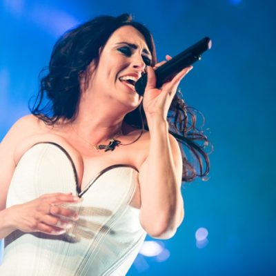 Dutch Band Within Temptation Ribs Blues Festival Live