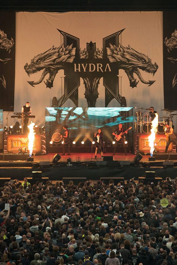 Within Temptation Live Stage Rock Im Revier Hydra