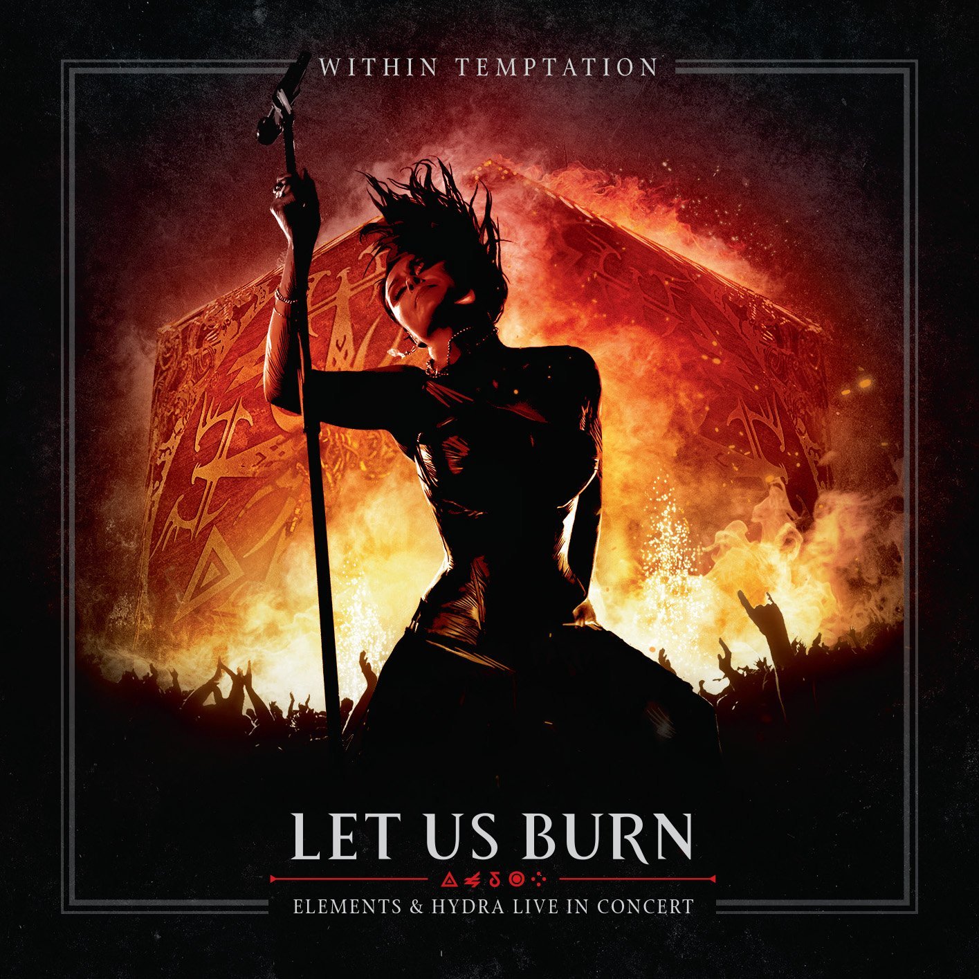 Within Temptation Let Us Burn Hydra and Elements Live In Concert CD DVD
