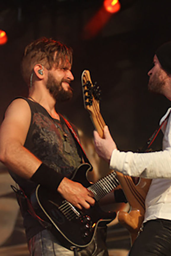 Stefan Helleblad Ruud Jolie Within Temptation Highfield Germany Live 2012
