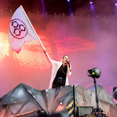 Dutch Rock Music Within Temptation Performing Wacken Open Air 2019