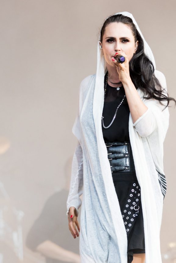 Dutch Rock Music Within Temptation Performing Wacken Open Air 2019