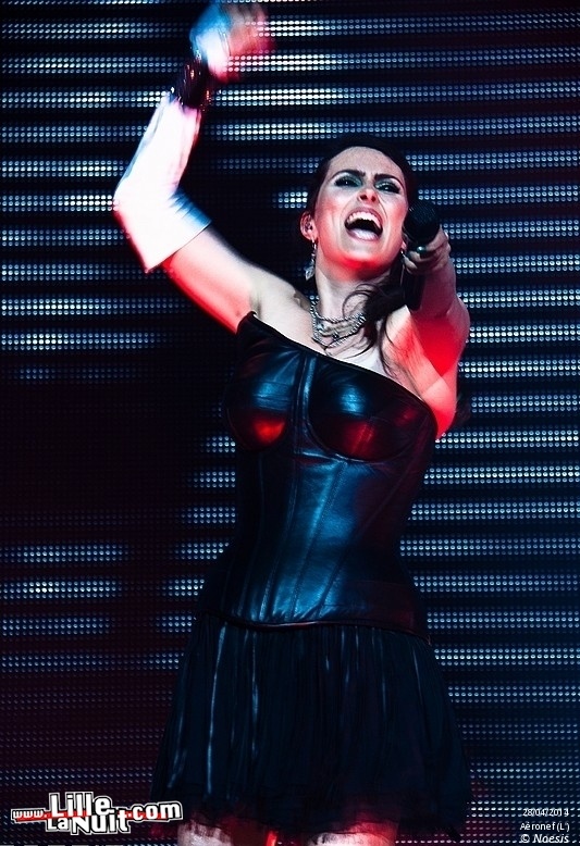 Sharon den Adel Within Temptation Live 2014 Lille France