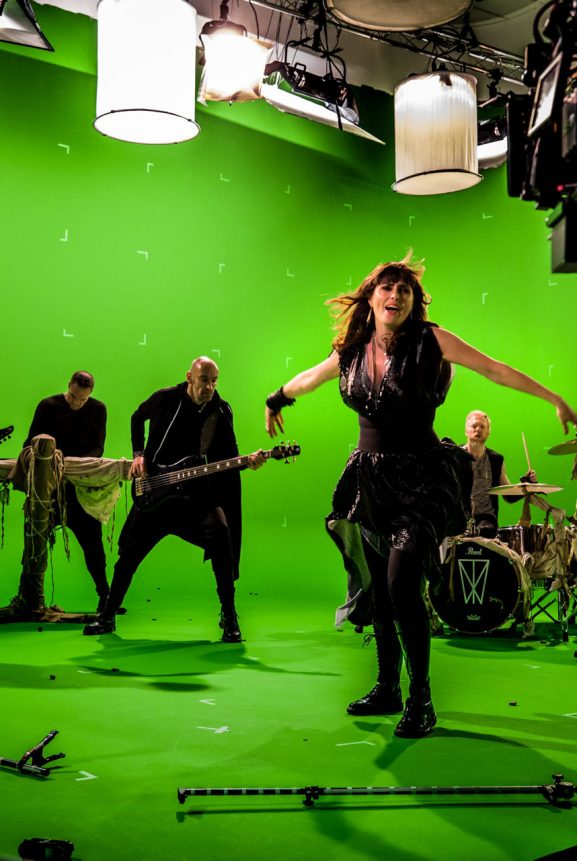 Behind Scenes Supernova Within Temptation Music Video Set Vexy